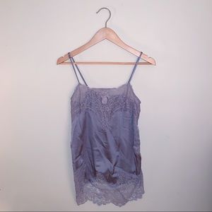 Victoria’s Secret | Satin Lace Trim Slip